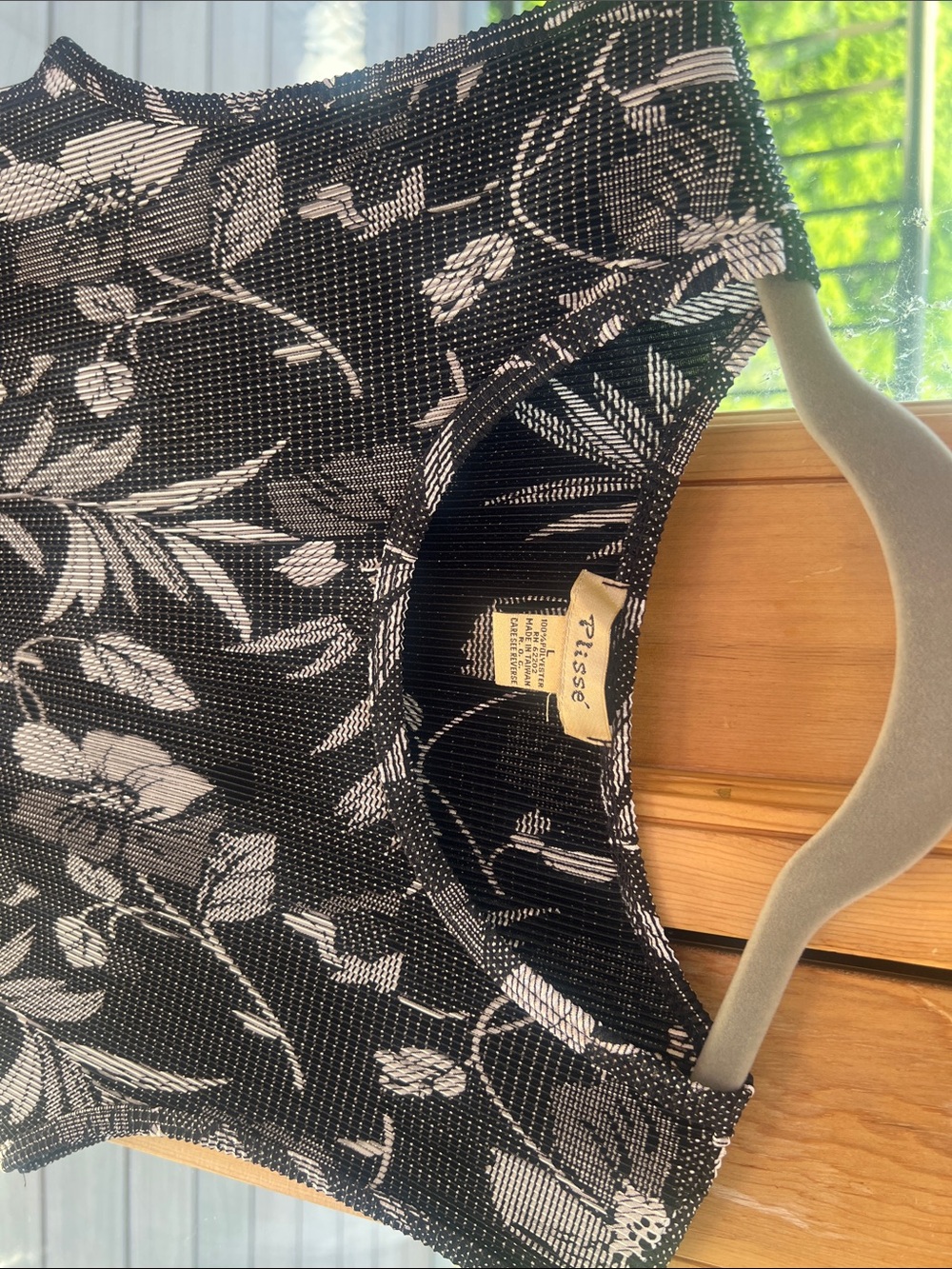 Plisse woman’s tank top - Picture 2 of 6